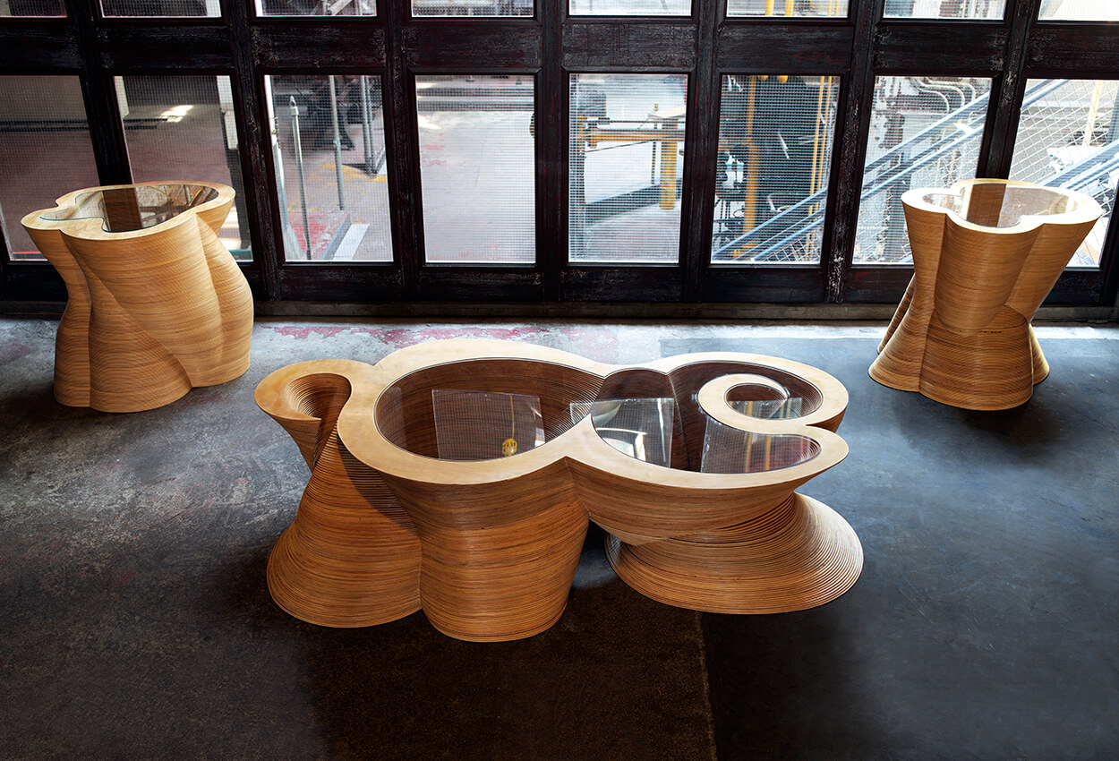 Luxury Wood Coffee Table | Pandemic Desin Studio